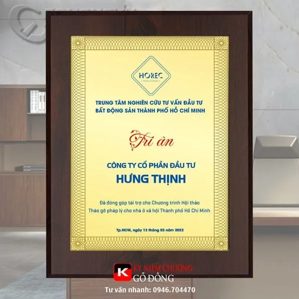 Bảng vinh danh doanh nghiệp