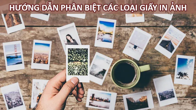 các loại giấy in ảnh