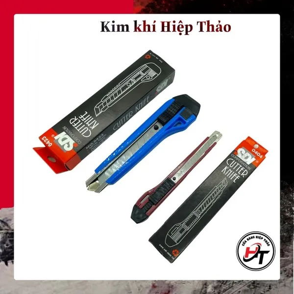 dao cắt giấy nhỏ và lớn