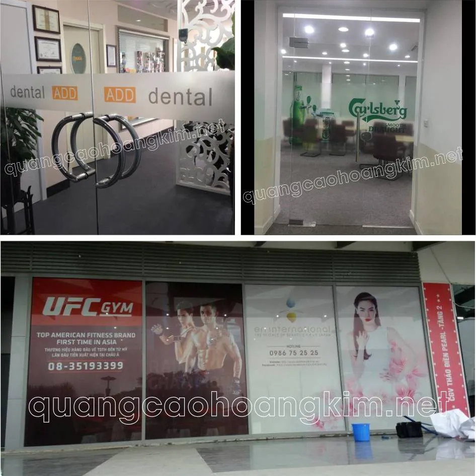 Decal dán quảng cáo