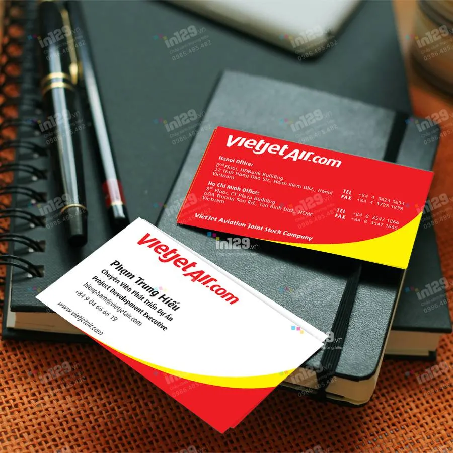 In card visit tại Hà Nội