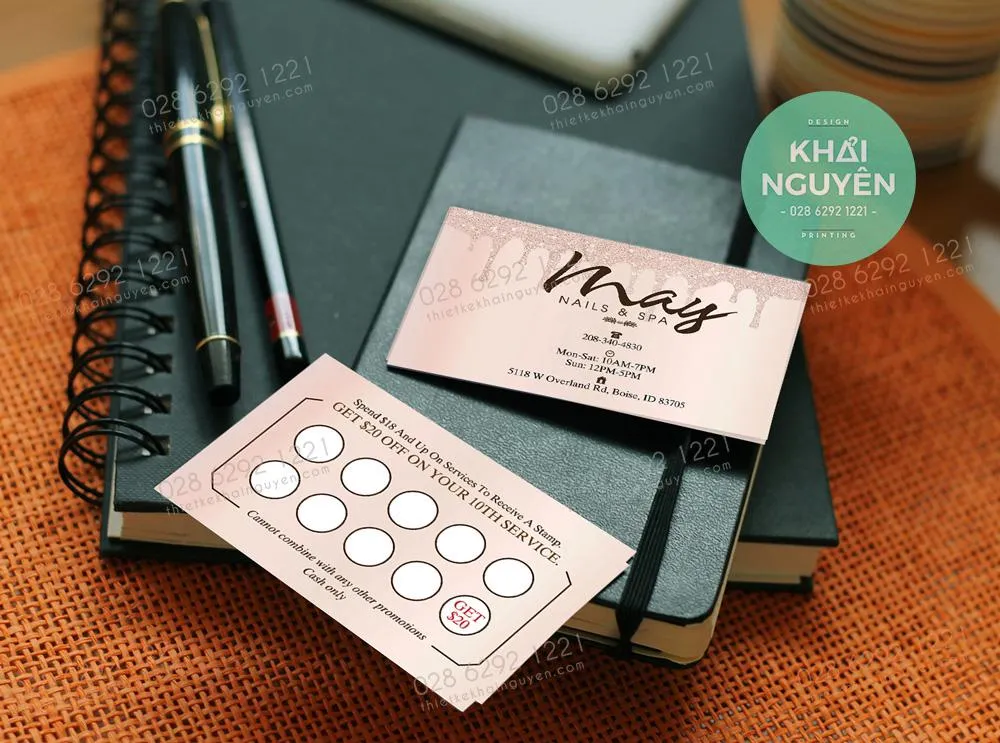 Mẫu Card Nail Đẹp