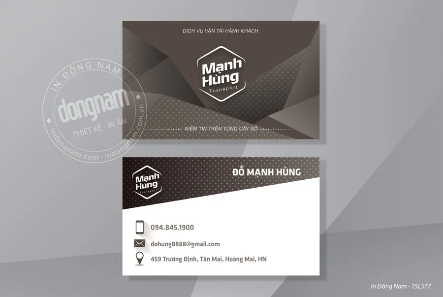mẫu card visit giám đốc đẹp