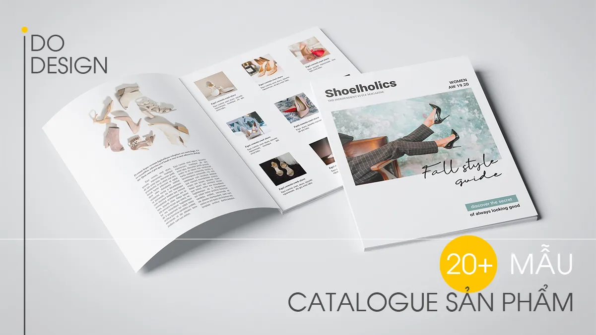 mẫu catalogue sản phẩm ấn tượng