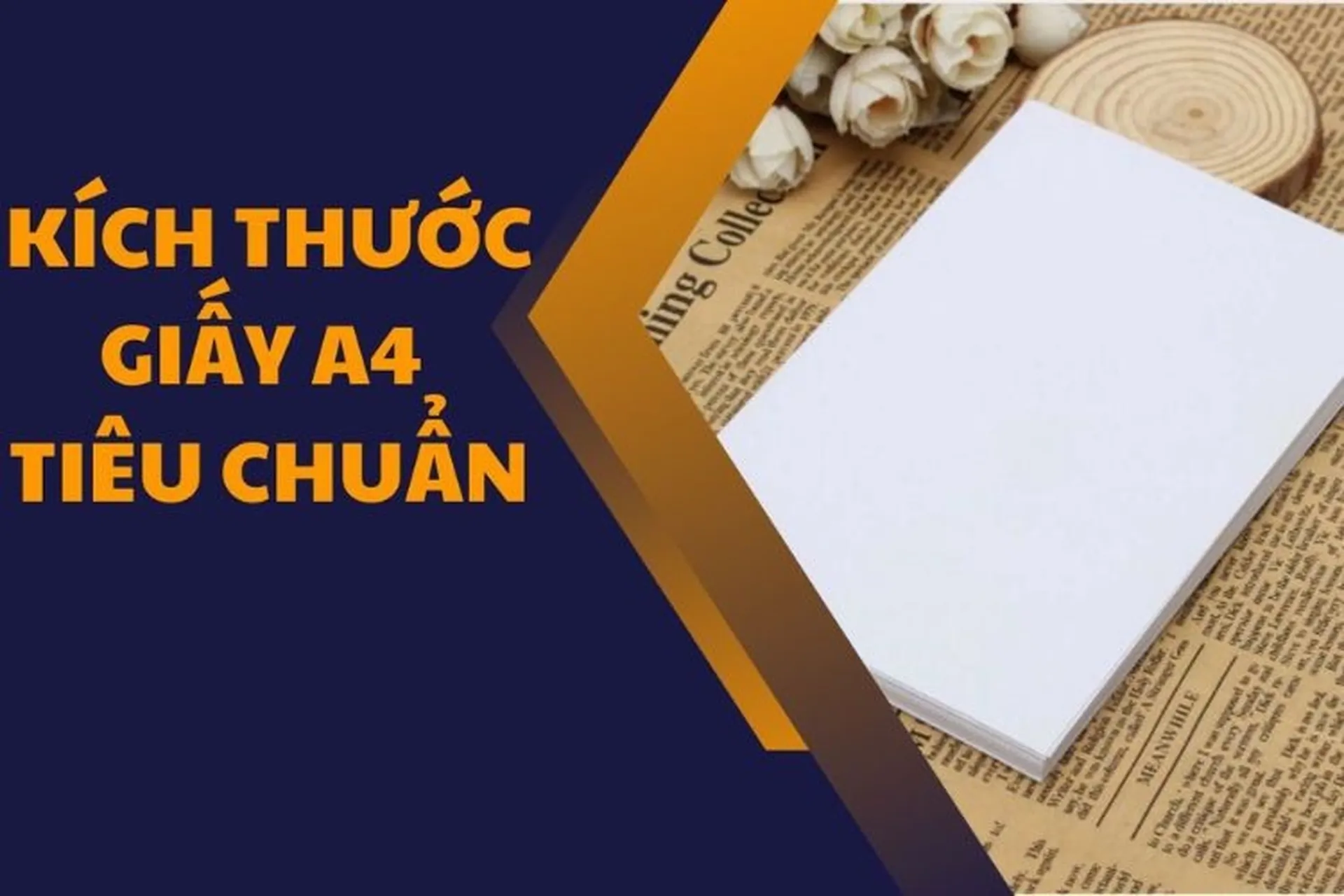 kích thước a4 đứng và ngang