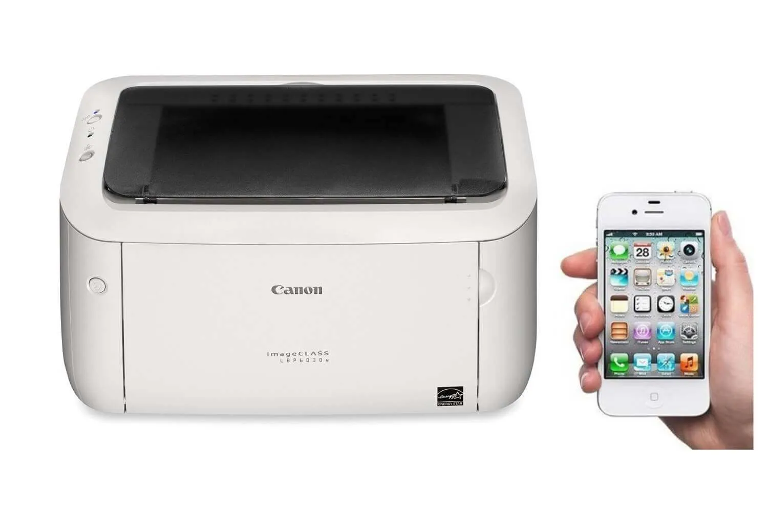 Văn phòng hiện đại sử dụng máy in Canon 6030