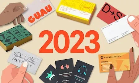 Xu hướng thiết kế card visit 2024
